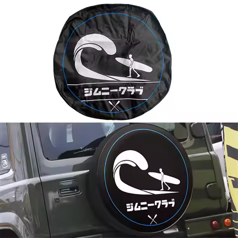 28 Inches Spare Tire Cover For Suzuki Jimny JB64 JB74 JB64W JB74W Back Wheel Cover Storage Bag Prote