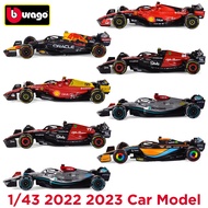 Bburago 1:43 Mercedes W14 Red Bull RB19 Ferrari SF23 Alpine A523 Alfa C43 F1 Model Formula Car Stati