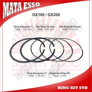MESIN PistonRing Piston/ Ring / PistonRing for GX160 GX200 GX220 GX390 GX420 GX460 engine