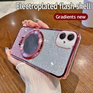 For Samsung Galaxy A06 A16 A26 A36 A56 A06s SamsungA06 A 06 06A s 4G 5G 2024 Bling Bling Makeup Mirr