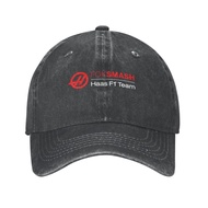 Haas F1 Team Foksmash Distressed Personality Cowboy Cap