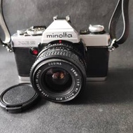 Minolta xg2  連cosina （確善能)28mm 2...
