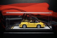 Ready StockMake up 1: 43 Porsche 964 Targa 1992 Convertible Resin Premium Car Model