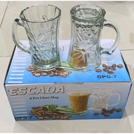 6 Pcs Upg Glasses 7 Glass Cups BCOO7F Multipurpose Coffee Tea Cups