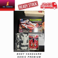 Tamiya 19435 Body Vanguard Sonic Premium Set Original Loose Kit Mini4WD