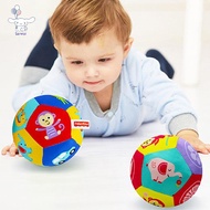 [San] Soft Cloth Rattle Ball Baby For 0-36 Months Stuffed Baby Play Ball Sensory Toy POP