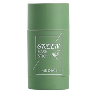 (COD )GREEN MASK/Masker Wajah MEIDIAN Green Tea Mask Cleansing Clay Stick Mask acne blackhead remove komedo Masker / masker organik/GREEN MASK STICK MASKER STIK GREEN TEA PENGHILANG KOMEDO ORI/GREEN MASK STICK VIRAL
