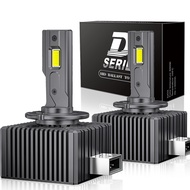 2PCS 30000LM D1S D3S Headlight LED Canbus Lamps Auto LED Lights Bulb For Car Lights 6000K Plug&Play