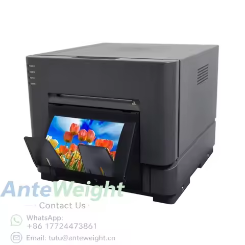 High Capacity 700 Prints 4"x6" 350 Prints 6"x8" Dye Sublimation Photo Printer Fast Printing Photo Pr