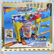 Matchbox City Series Scenario Set Gas Station Fire Station Parking Lot HBD76 Boy Play House Toys