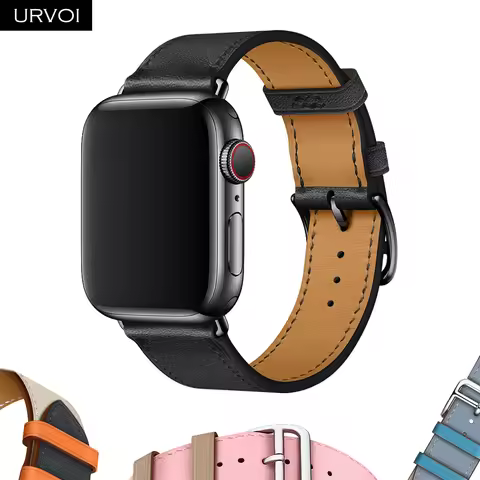 URVOI single Tour band for apple watch Ultra3 2 Series11 10 SE3 Strap for iwatch belt luxury genuine