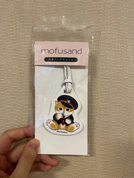 Mofusand 車站站長真皮掛飾
