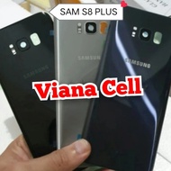 Backdoor + samsung S8 PLUS G955 G955F camera glassRing backdoor housing