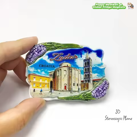 Zadar Croatia Landmark Building Tourist Souvenir Unique Design Gifts for Him Her