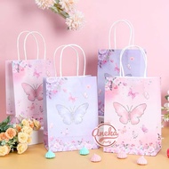 Gliter paper bag/princes motif paper bag/Birthday souvenir bag/elegant Gift bag