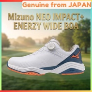 Mizuno NEO IMPACT+ ENERZY Wide BOA Golf Shoes Waterproof 4E 51GQ2691 Ship from Japan