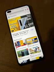 換機大平賣！放 OPPO realme 真我 x50 5G (6+128) 120Hz 螢幕 sd 765  雙前鏡頭 自拍神器 紅米 redmi 殺手 小米mi vivo 華惠