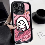 เคสโทรศัพท์สำหรับ Xiaomi Redmi 13C 10C 12C 12 4G K70 Pro Redmi Note 9 10 Pro Max 11S 10S 13 12 11 Pro Plus 5G การ์ตูนแมงมุมภาพวาดเส้นขยุกขยิก TPU เคสโทรศัพท์ S