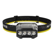 NITECORE HA23 UHE Lightweight AAA Headlamp 3 Color Temperatures 600 Lumens Headlight IP68 for Night 