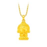 CHOW TAI FOOK 999 Pure Gold Pendant - Buddha R13879