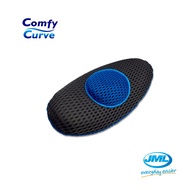 [JML Official] Ultimo Comfy Curve | 1 piece Lumbar Support Memory Foam Adjustable Lower Back Pillow Machine Washable