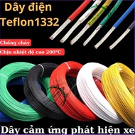 Dây điện Teflon Dây pha mạ thiếc nhiều lõi Dây đơn lõi30AWG 28AWG 26AWG 24AWG 22AWG 20AWG 18AWG Dây