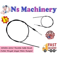 HONDA GX35 Throttle Cable Brush Cutter Minyak Wayar Mesin Rumput