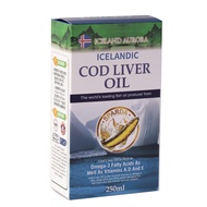 Iceland Aurora Cod Liver Oil High Unit Omega 3 Fish Oil