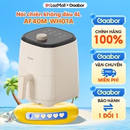 Nồi chiên không dầu 4L Gaabor AF40M-WH01A vỉ chiên rời chống dính khí nóng đối lưu nút xoay tiện lợi