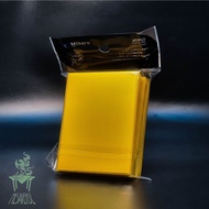 Mlikero Matte Card Sleeve 100 pcs. 91mm x 66mm Yellow