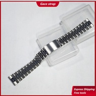 18mm 19mm 20mm 22mm Straight End Steel Jubilee Watch Band Bracelet For Rolex Seiko Omega Tudor