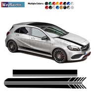 Edition 1 AMG Car Hood Decal Side Stripes Skirt Sticker For Mercedes Benz A Class W177 V177 A35 A45 