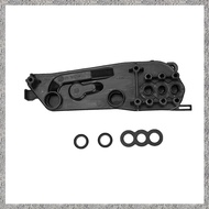 1 Piece 17117534907 Radiator Mounting Plate Radiator Base Bracket Tank Assembly Plate Black ABS for 