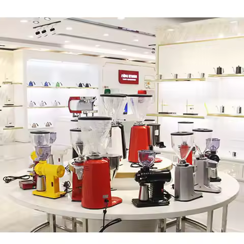 Professional 64Mm 110V Df64 Aluminium Stainless Steel Espresso 1Zpresso Flat Burr Commercial Electri