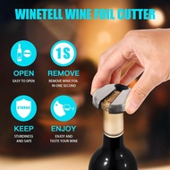 Wine Foil Cutter-Premium Stainless Steel Wine Foil Cutter Tool-Foil Cutter for Wine Bottles-Wine Foi