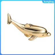 🧂 Golden Dolphin Shaped Cabinet Knobs Zinc Alloy for Home Use
