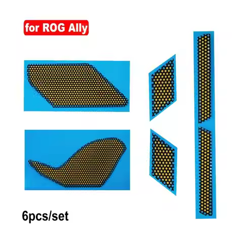 Dustproof Mesh For Asus ROG Ally Handheld Console Dust Blocker Protective Film Anti-scratch Sticker 
