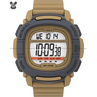 TIMEX TW5M35900 Men's Watch Command 47mm Digital Sports Silicone Strap Brown *Original