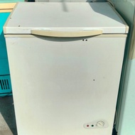 Chest Freezer Box DENPOO SCF 128 FL, SECOND SIAP PAKAI, 110 Liter, Bdg
