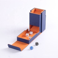 Custom Tower Rolling Dice Game Automatic Leather Dice Desktop PU Game Anti-Cheating Hot-Selling Roll