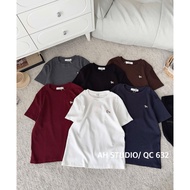 (Salt Fragrance) New Mi nuo horse embroidered t-shirt - code 632