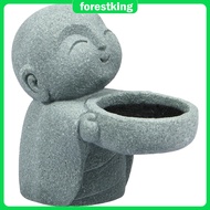 Buddha Tealight Holder Vintage Sandstone Buddha Candle Holder Statues Simplistic Tea Light Buddha Fi