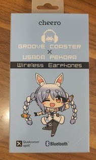 現貨 hololive藍牙耳機 グルーヴコースター×兎田ぺこら GROOVE COASTER ×USADA PEKORA Wireless Earphones