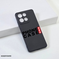 MOTO G86 POWER CASE MACARON BLACK SQ CASE BLACK MOTO G86 POWER