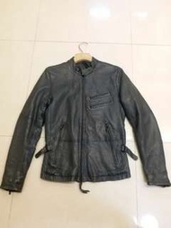 The viridi anne leather Jacket