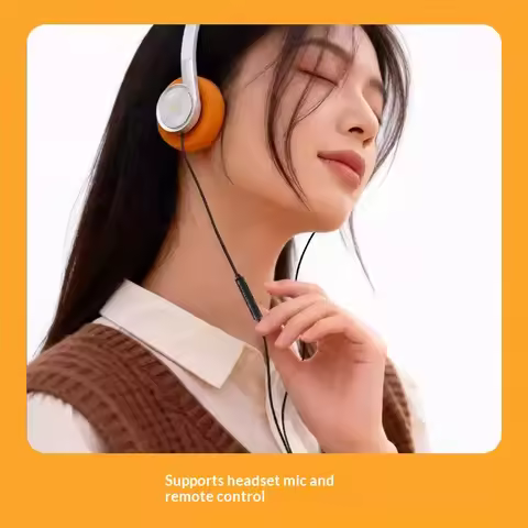 Fiio Snowsky Wind Pro Retro Headphones Wired Hifi Earphone Semi-Open Lightweight Portable Dynamic He