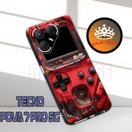[RC18] TECNO POVA 7 PRO 5G Case - TECNO POVA 7 PRO 5G Casing [MotiF Gameboy] - rubber material - all