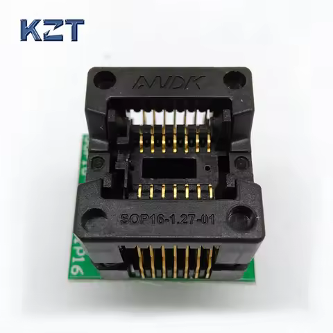 SOP14 SOIC 14 SO14 to DIP14 Programming Socket Pitch 1.27m IC Body Width 3.9mm 150mil Flash Test Soc
