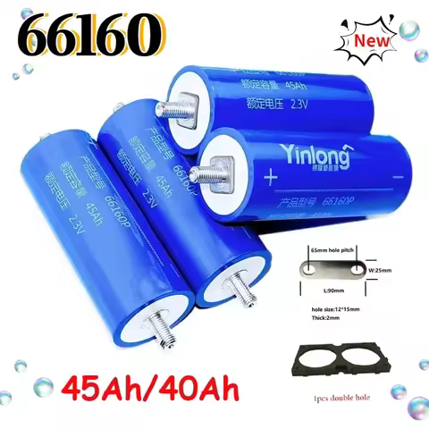 1pcs NEW 66160 2.3V LTO Battery 45AH 40AH Lithium Titanate Rechargeable Batteries 10C Discharged Pow