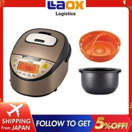 Tiger clay pot coat IH Induction Heating rice cooker JKTL10WXT 1.0L or JKTL18WXT 1.8L 220V overseas voltage Made in Japan Shipping from Japan